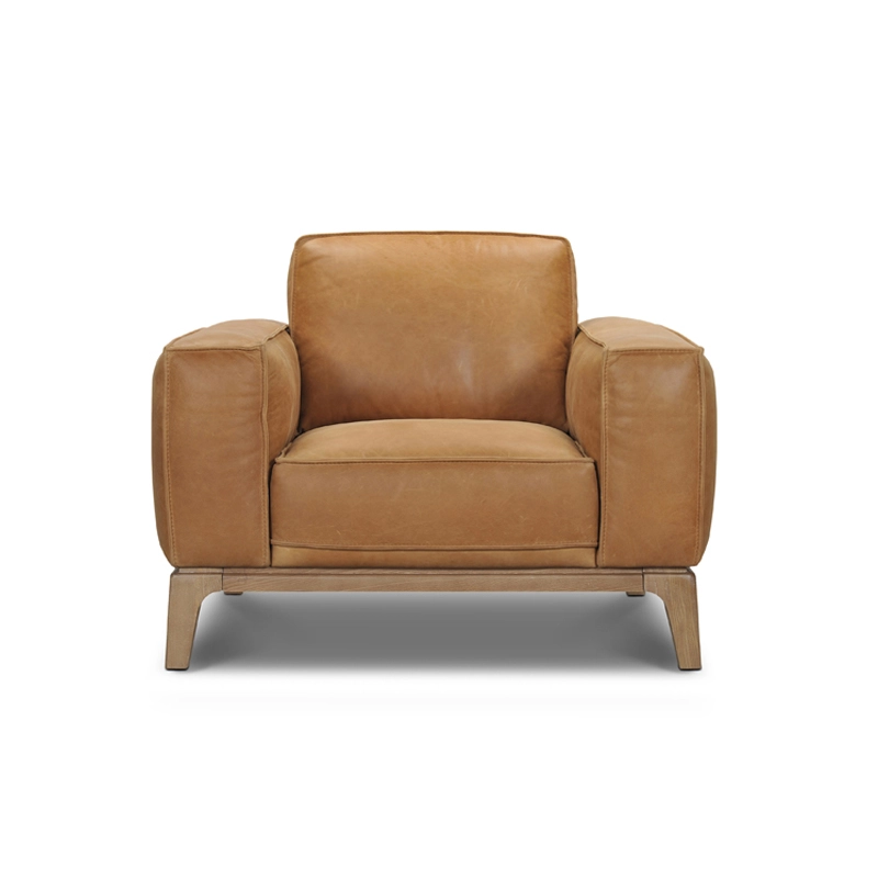 Fauteuil en cuir ELIO