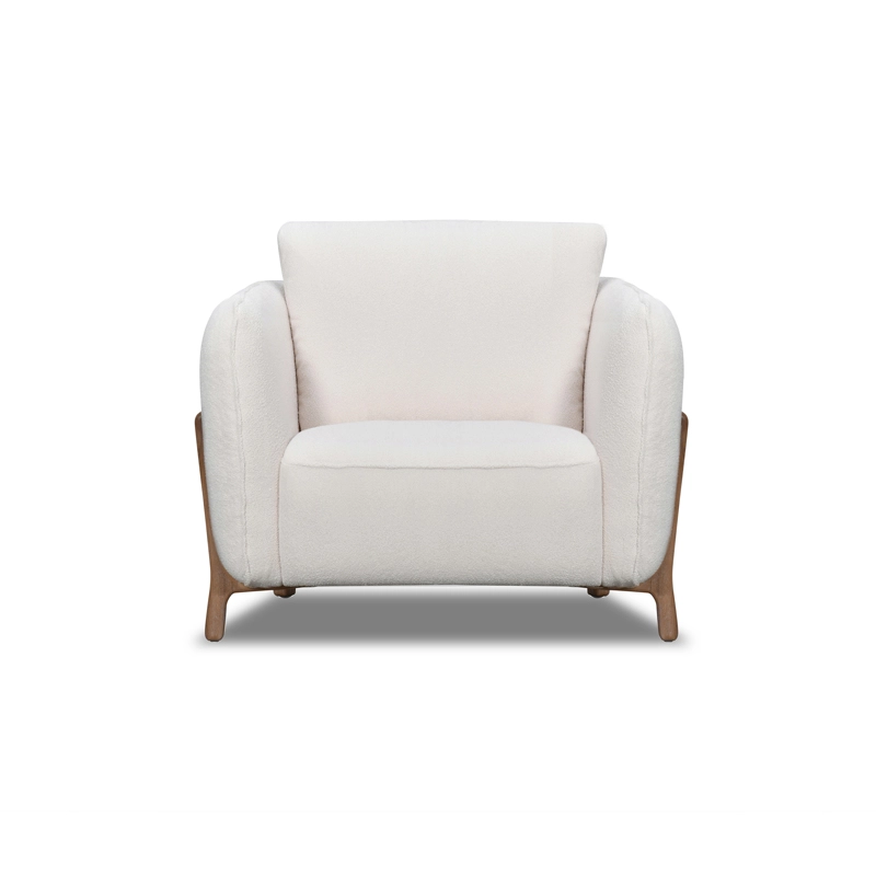 Fauteuil en tissu LUANA